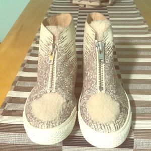 Authentic Loeffler Randall Devin-Nubuck sneakers